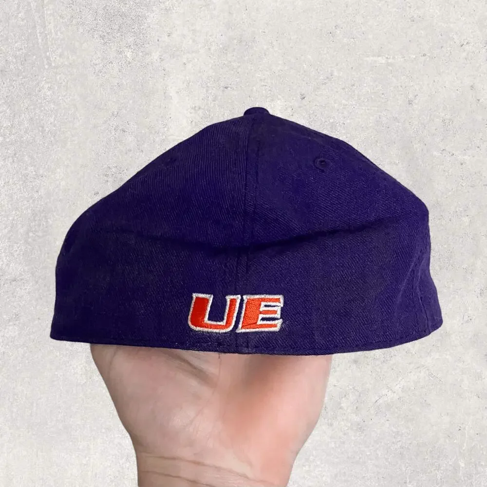 Vintage 90s Minor League Baseball Hat OSFA Purple Embroidered Logo The Game Pro - Picture 6 of 9